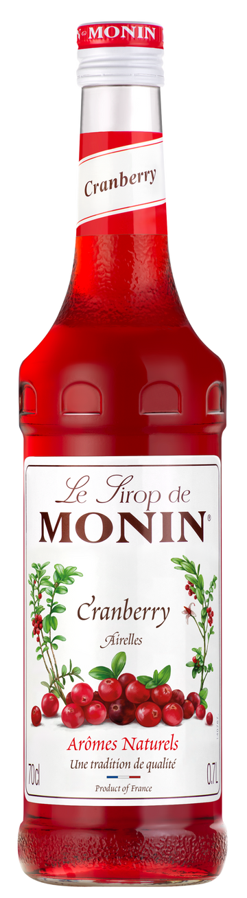 MONIN SYRUP CRANBERRY 700ML