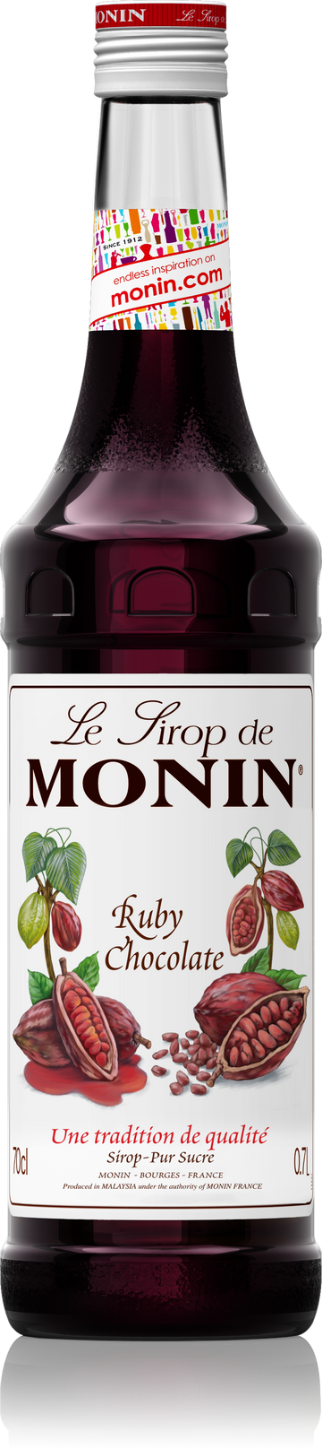 MONIN SYRUP RUBY CHOCOLATE 700ML