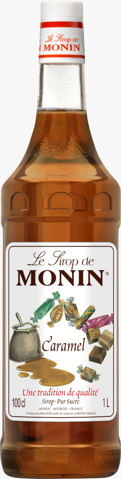 Monin Caramel Syrup, 1000 ml
